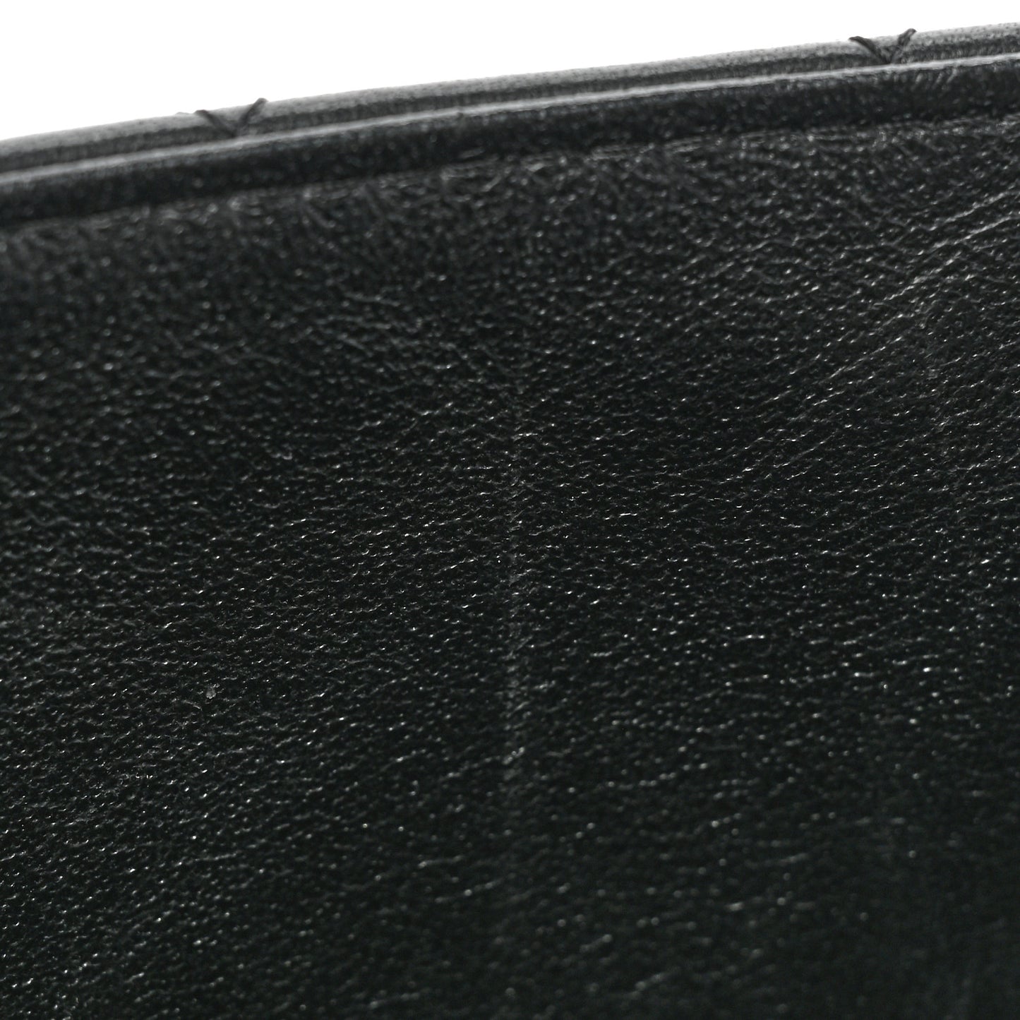 Lambskin Quilted Mini Rectangular Flap Black