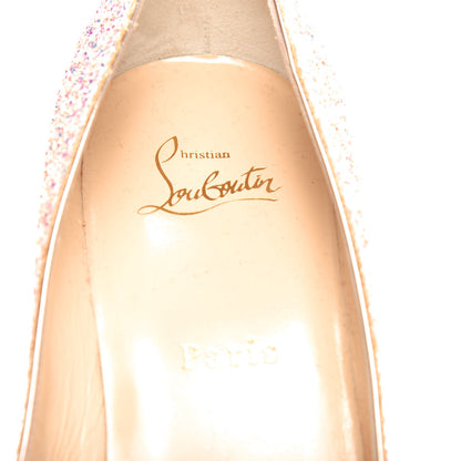 Christian Louboutin Glitter Pigalle Follies Dragonfly 85 Pumps 39 Pompadour 8 of 12