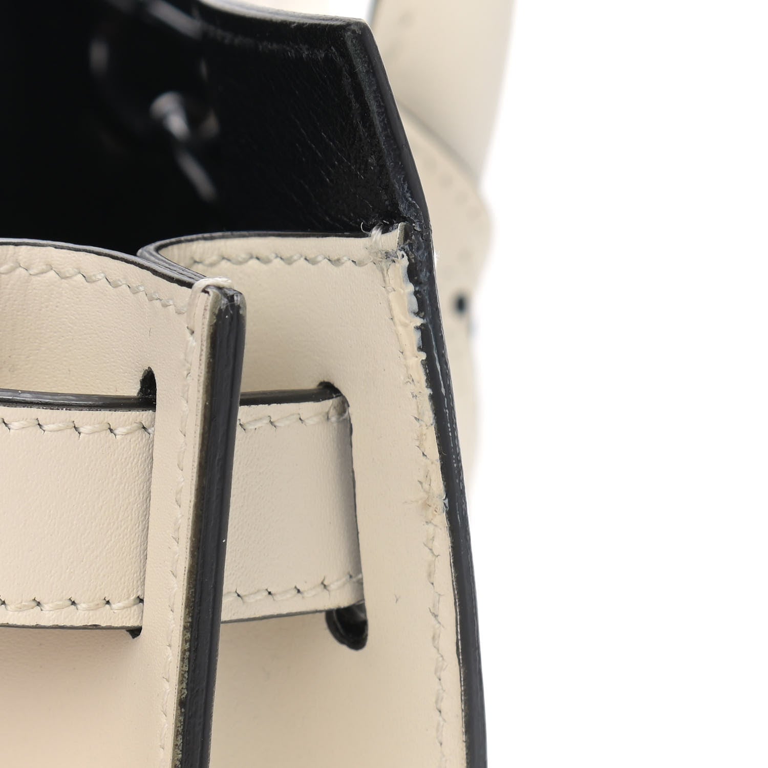 Saint Laurent Calfskin Baby Sac De Jour White 12 of 15