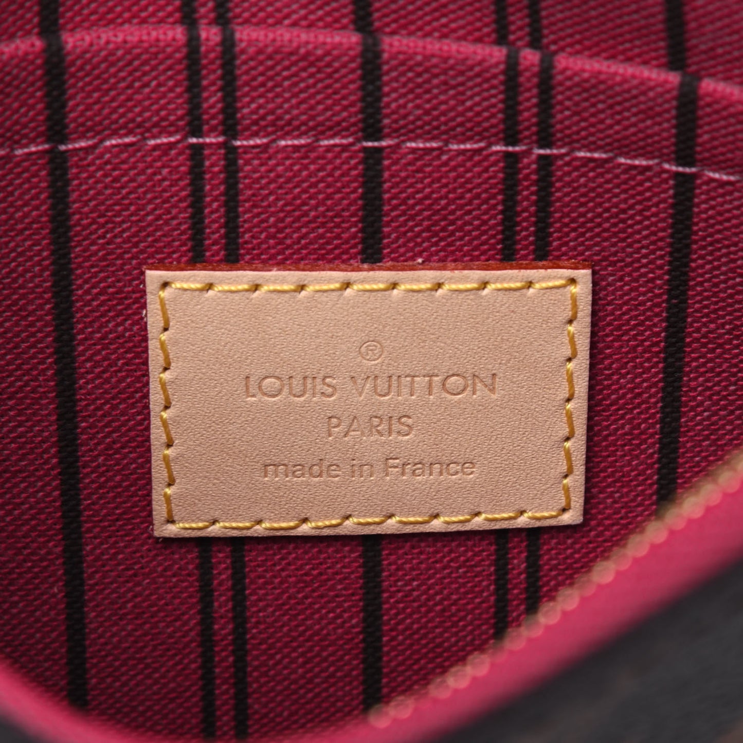 Monogram Neverfull PM Pochette Pivoine