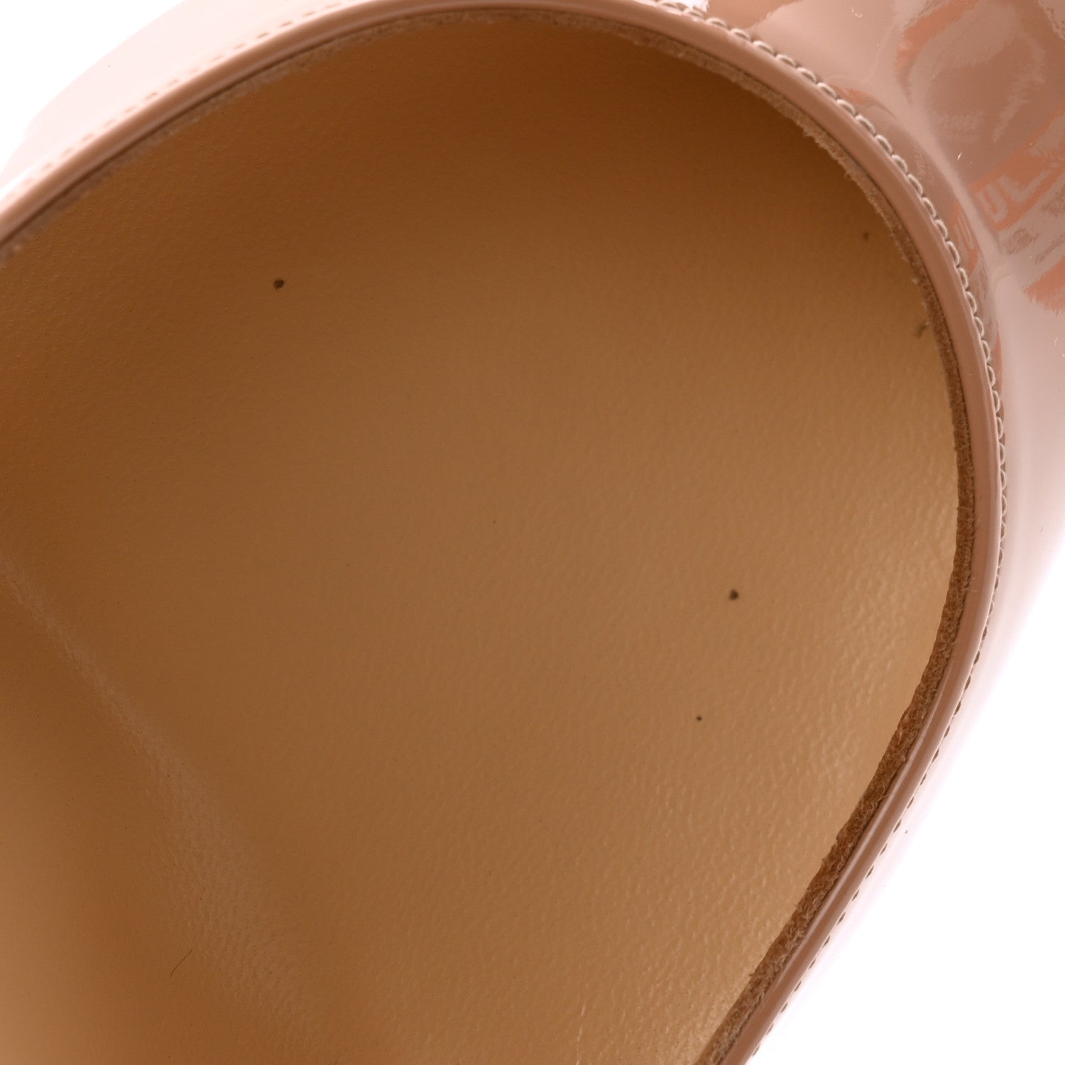 Christian Louboutin Patent Pigalle Follies 100 Pumps 39 Nude 8 of 10