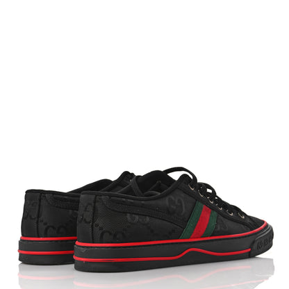 Gucci Econyl Nylon Web Monogram Off The Grid Mens 1977 Tennis Sneakers 8.5 Black 4 of 8