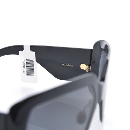 Christian Dior Acetate DiorSo Light 2 Shield Sunglasses Black 5 of 9