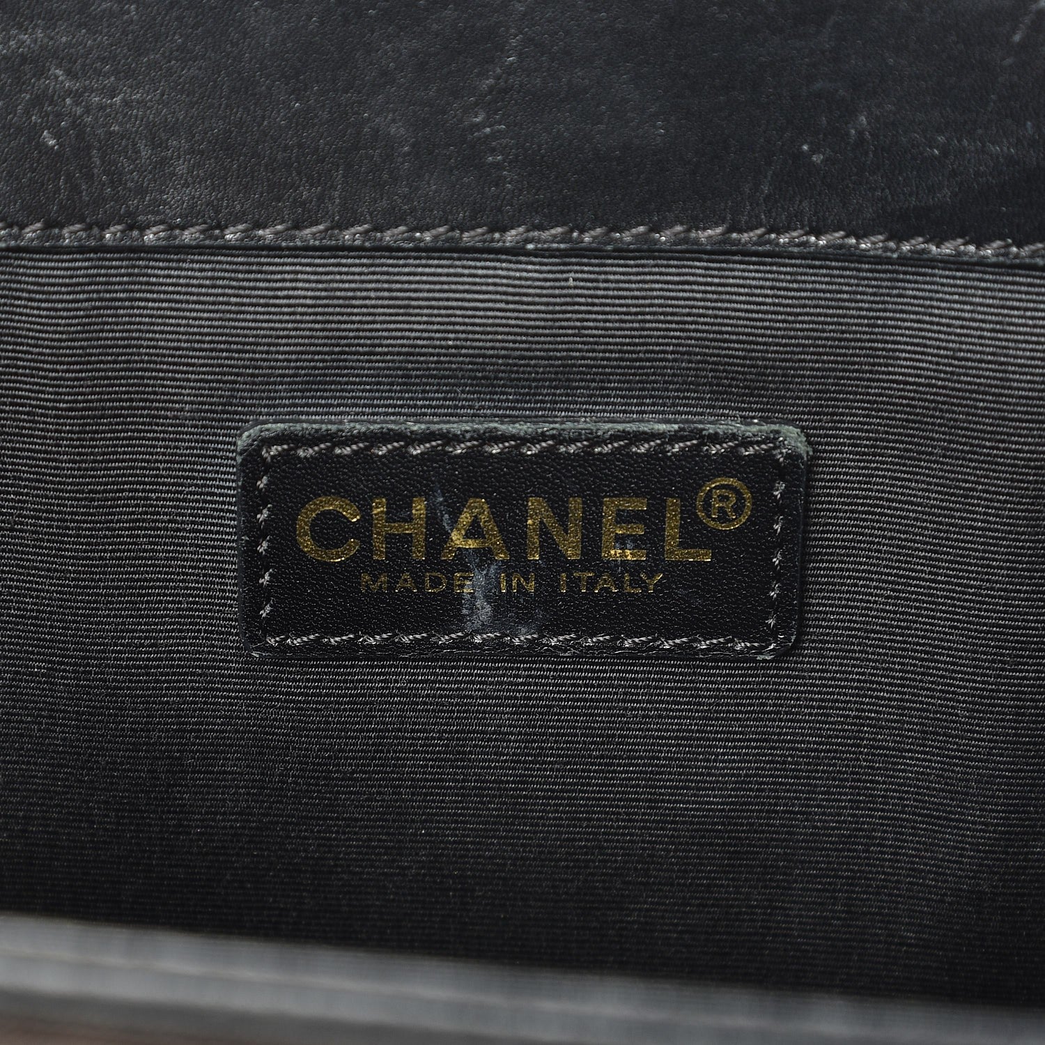Chanel Canvas Coco Tote Black Brown 6 of 8