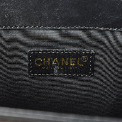 Chanel Canvas Coco Tote Black Brown 6 of 8