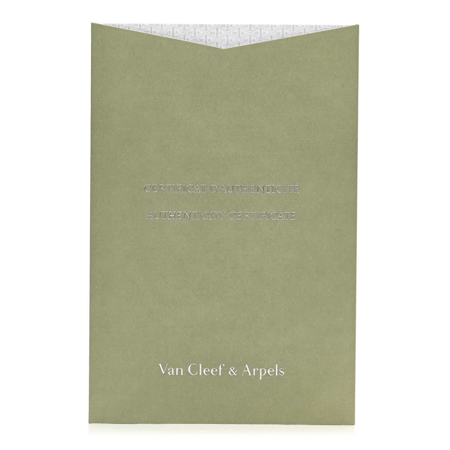 18K Yellow Gold Mother of Pearl Vintage Alhambra Pendant Necklace