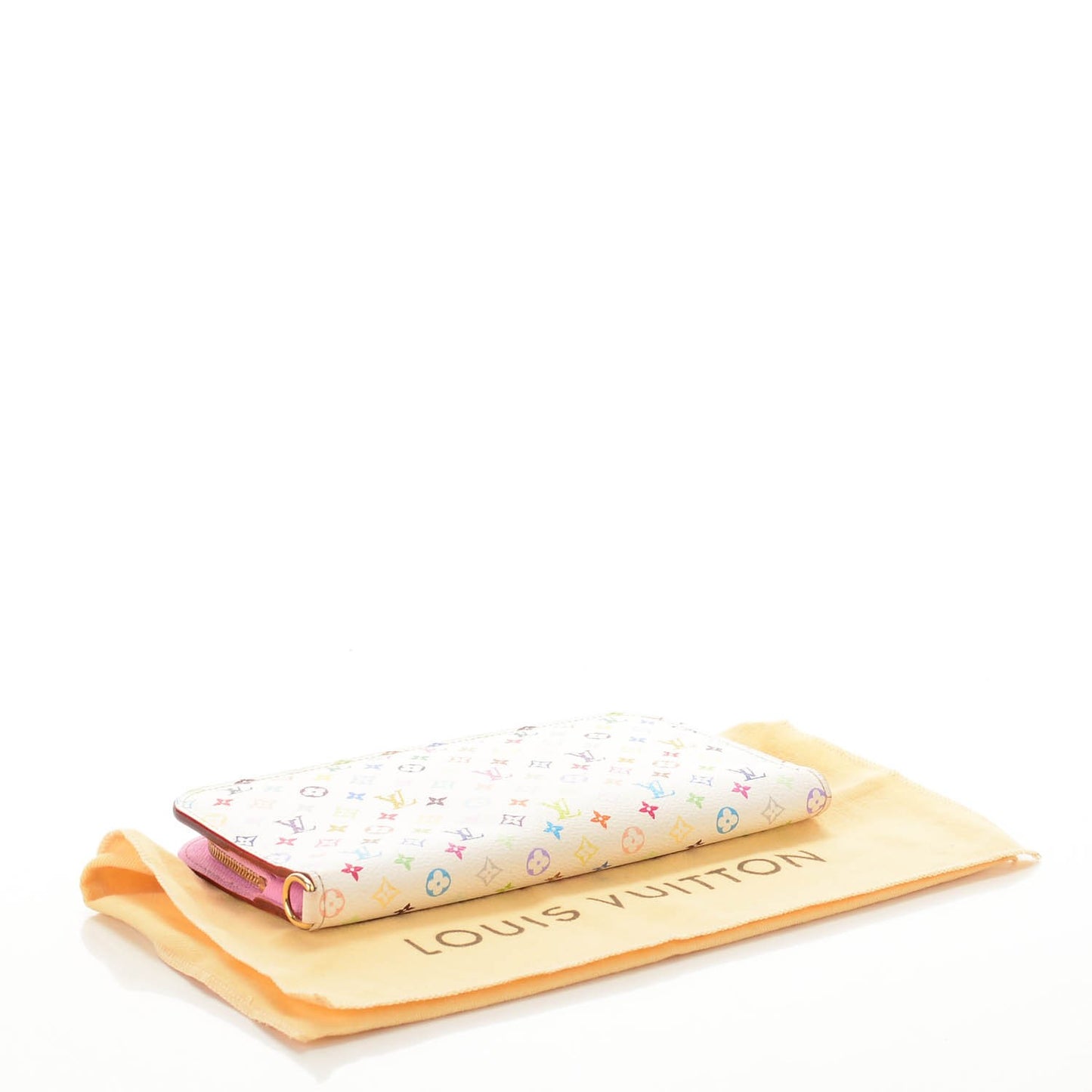 Monogram Multicolor Insolite Wallet White Litchi