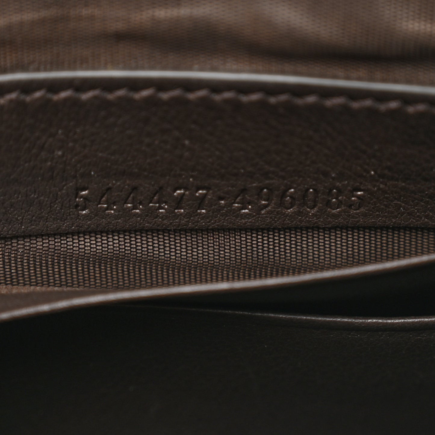 Microguccissima Clutch Brown