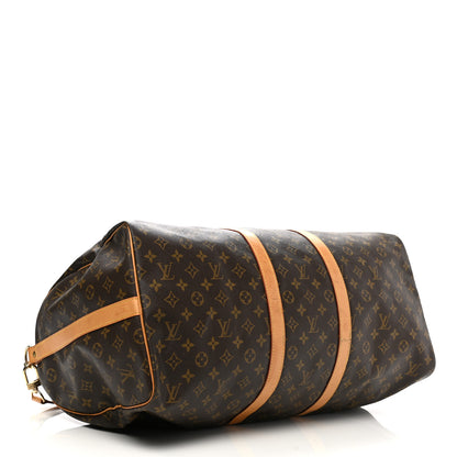 Louis Vuitton Monogram Keepall Bandouliere 55 2 of 16