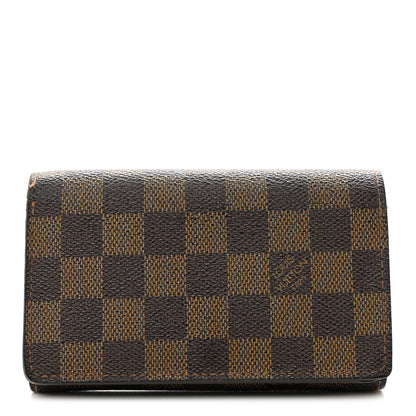 Louis Vuitton Damier Ebene Porte-Monnaie Billets Tresor Wallet 1 of 9