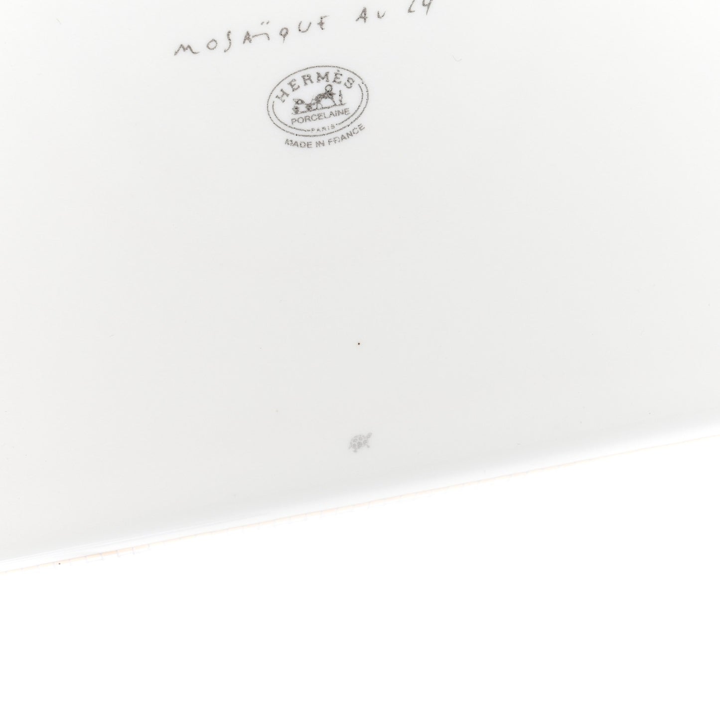 Porcelain Mosaique au 24 Gold Sushi Plate