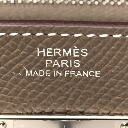 Hermes Epsom Kelly Longue Wallet Etoupe 6 of 7