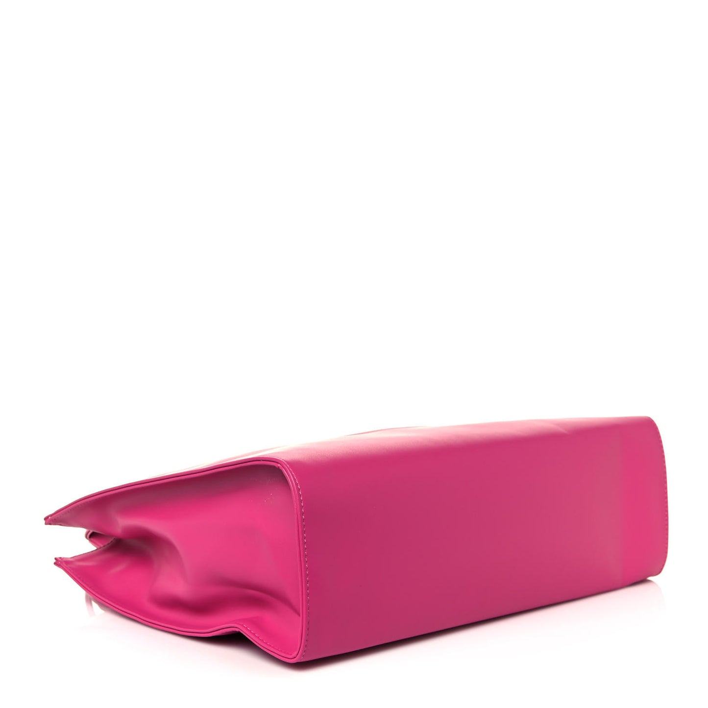 Vegan Leather Medium Shopping Bag Pink