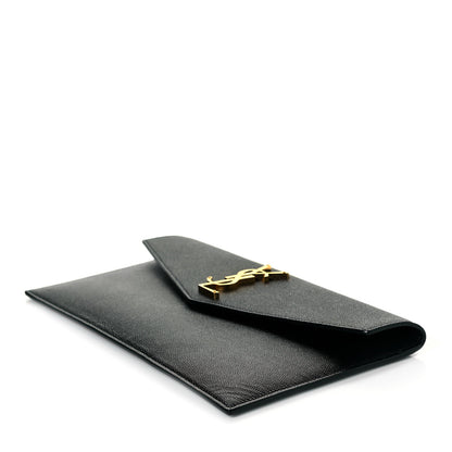 Saint Laurent Grain De Poudre Uptown Pouch Black 5 of 8