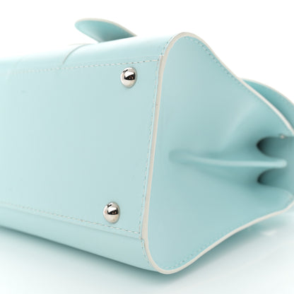 Delvaux Box Calfskin Mini Brillant Satchel Light Blue 10 of 10