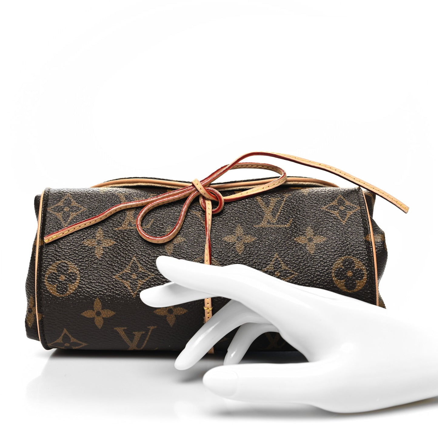 Monogram Jewelry Roll Pouch