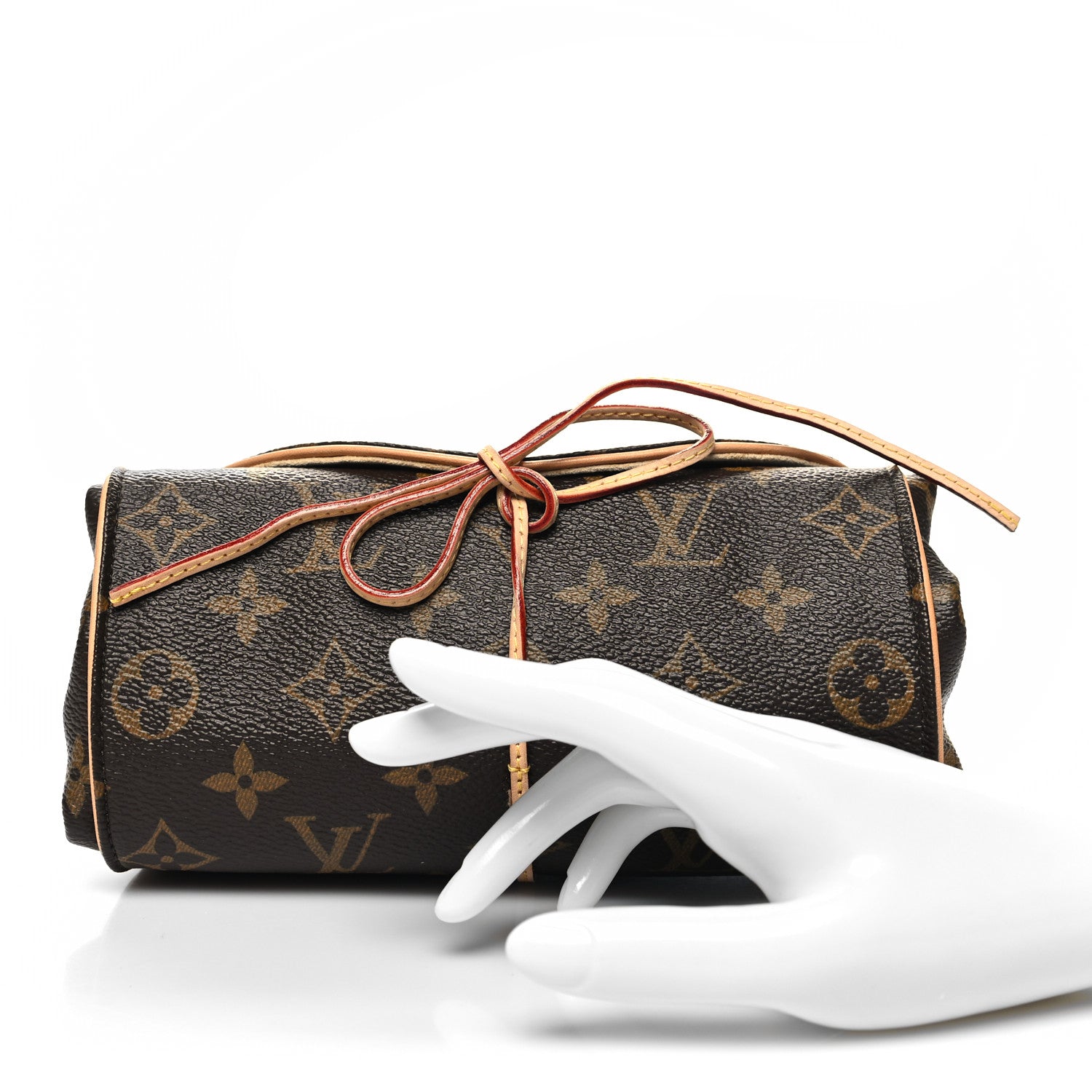 Louis Vuitton Monogram Jewelry Roll Pouch 2 of 12