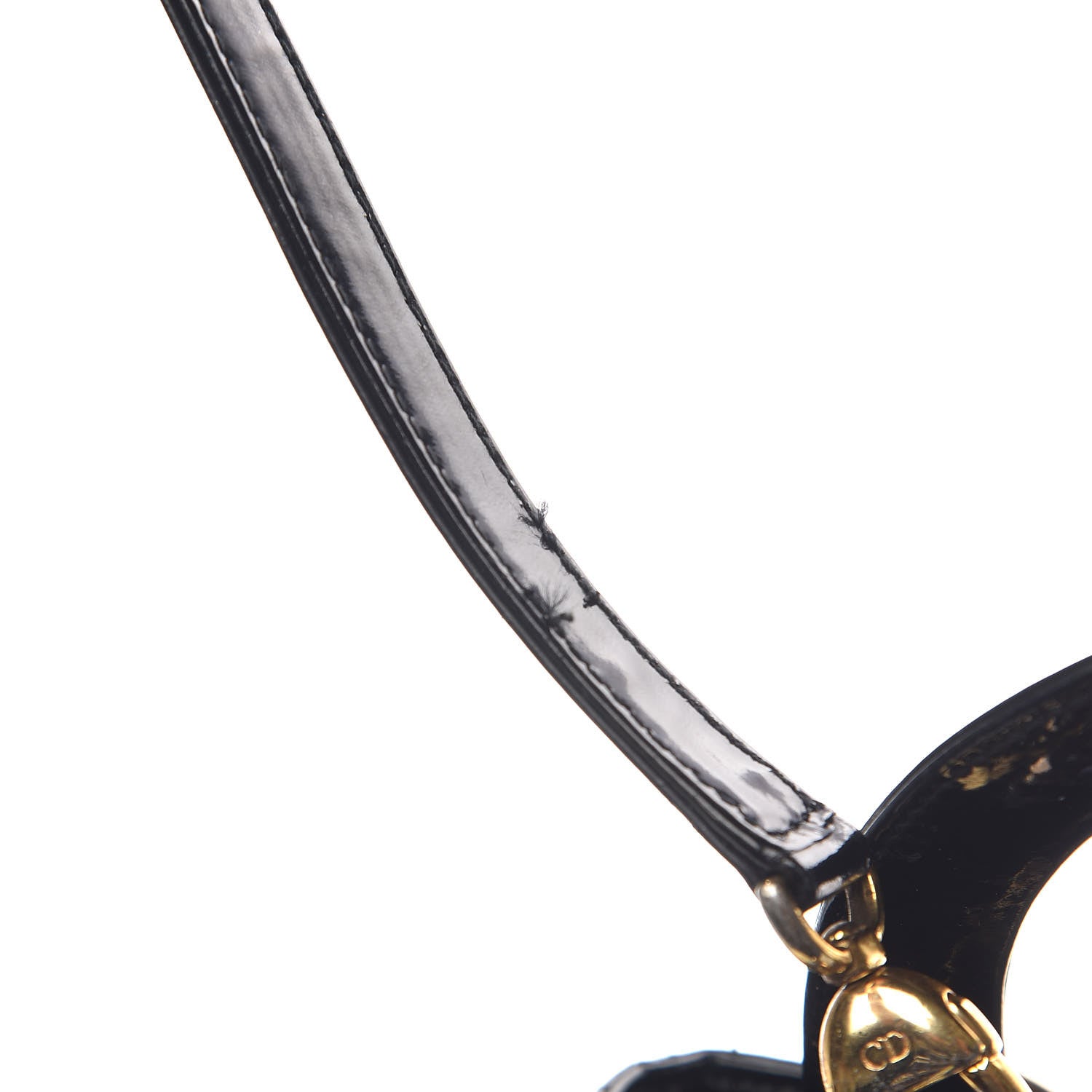 Christian Dior Patent Cannage Medium Lady Dior Black 11 of 13