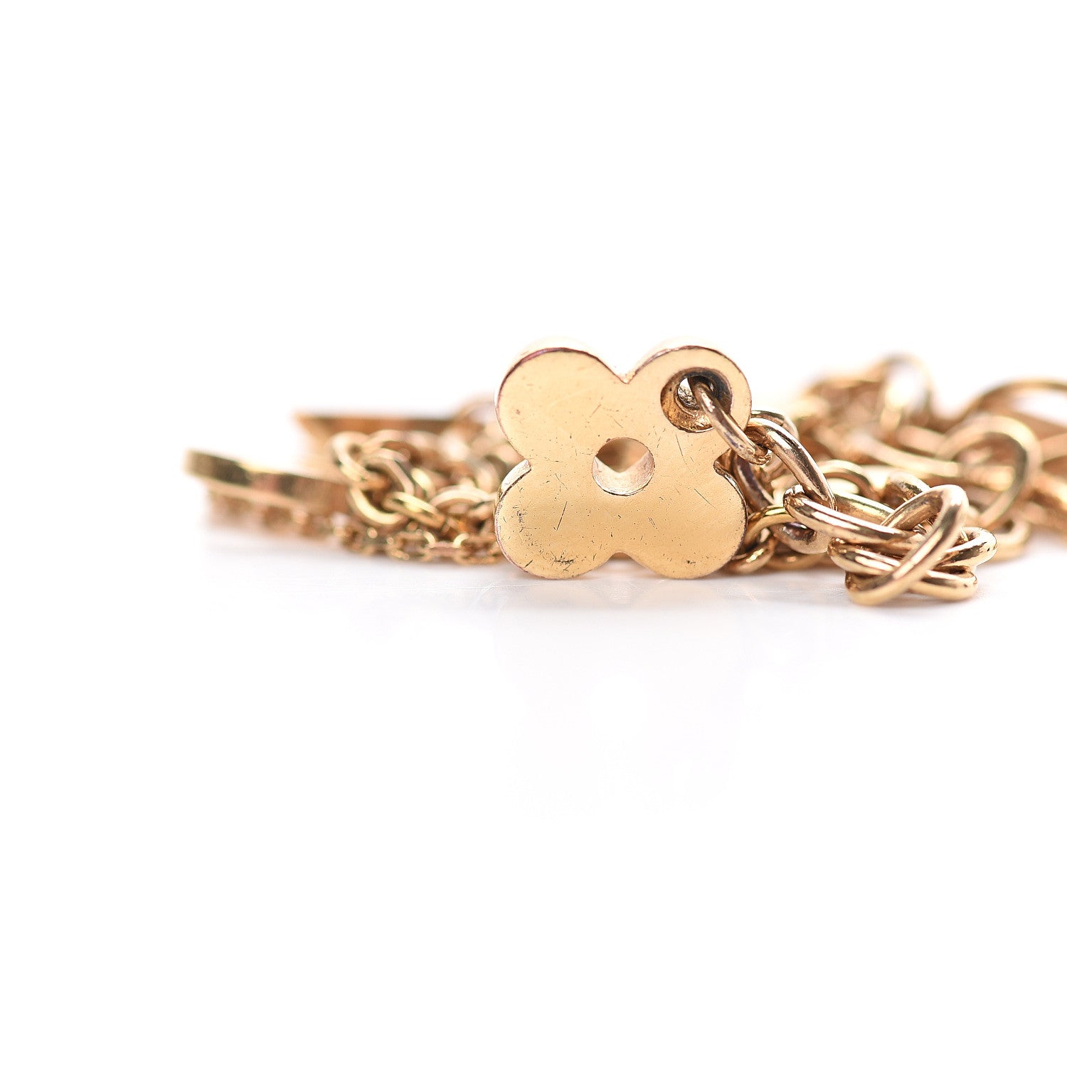 Louis Vuitton Metal Monogram Blooming Supple Bracelet 5 of 6