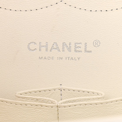 Chanel Caviar Quilted Jumbo Double Flap White 6 of 15