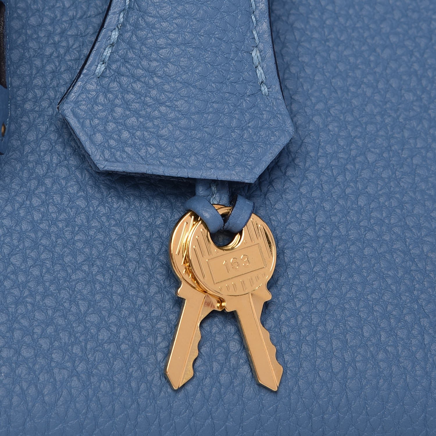 Hermes Togo Birkin 25 Azur 7 of 33