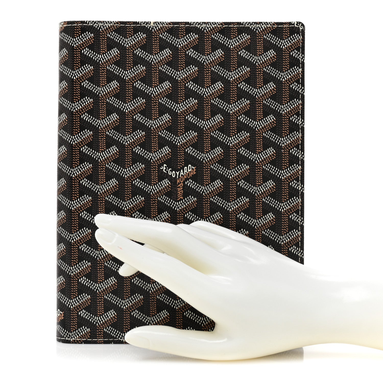 Goyard Goyardine Agenda Cover Black Gold 2 of 11
