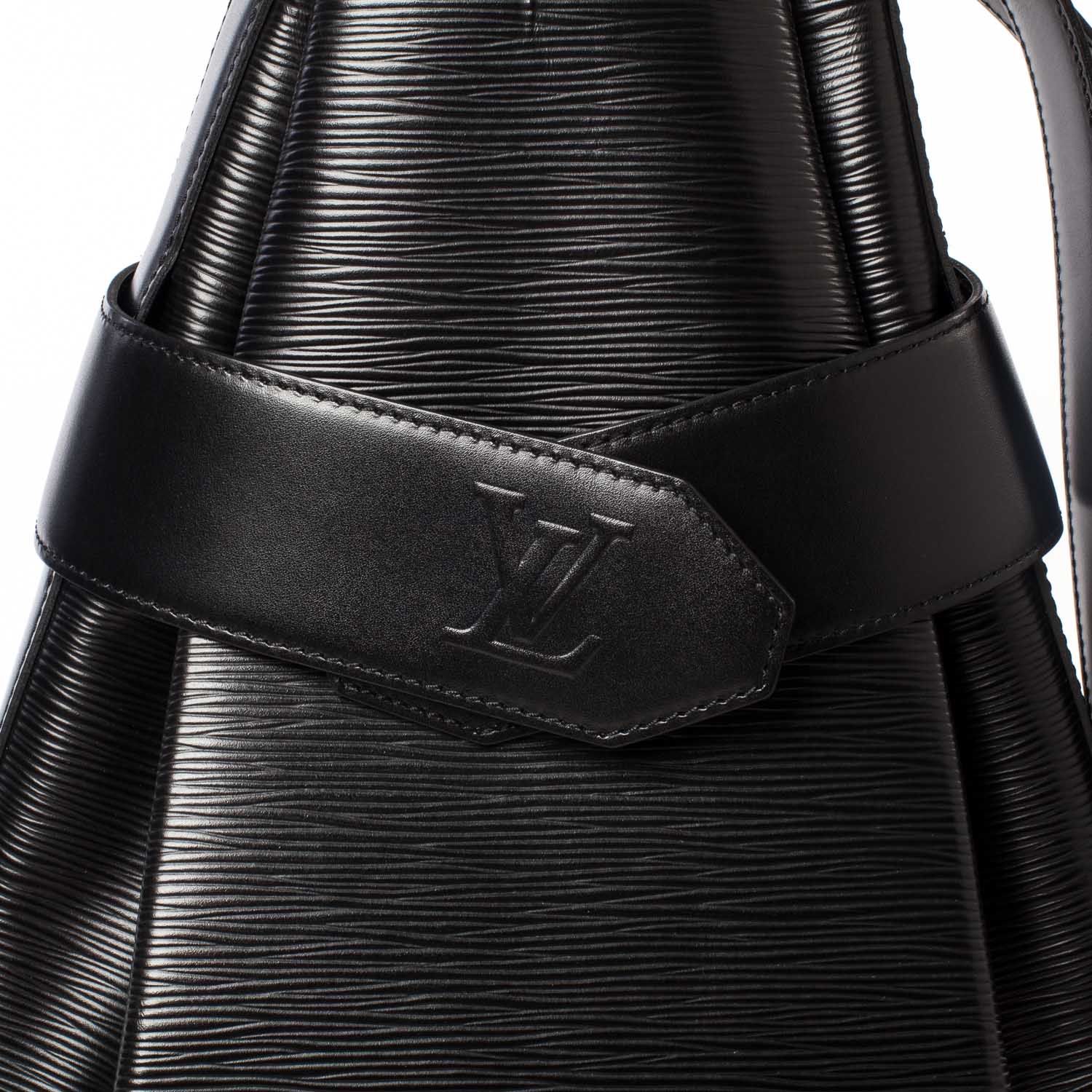 Louis Vuitton Epi Sac D'Epaule Black 6 of 11