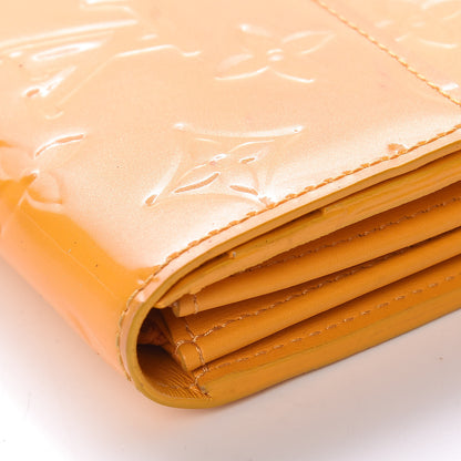 Louis Vuitton Vernis Sarah Wallet Jaune Passion 6 of 14