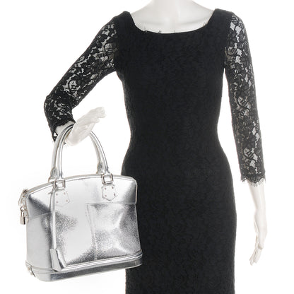 Louis Vuitton Suhali Lockit PM Silver 2 of 8