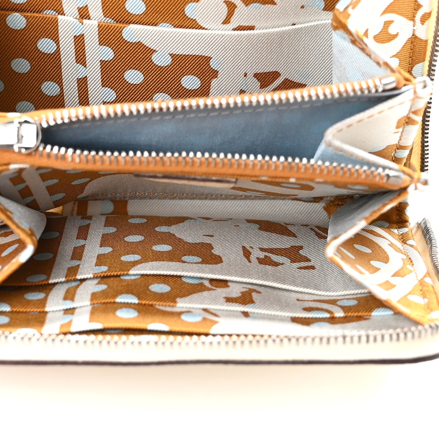 Epsom Silk'In Compact Wallet Nata