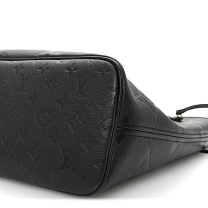 Louis Vuitton Empreinte Monogram Giant Neverfull MM Black 10 of 10