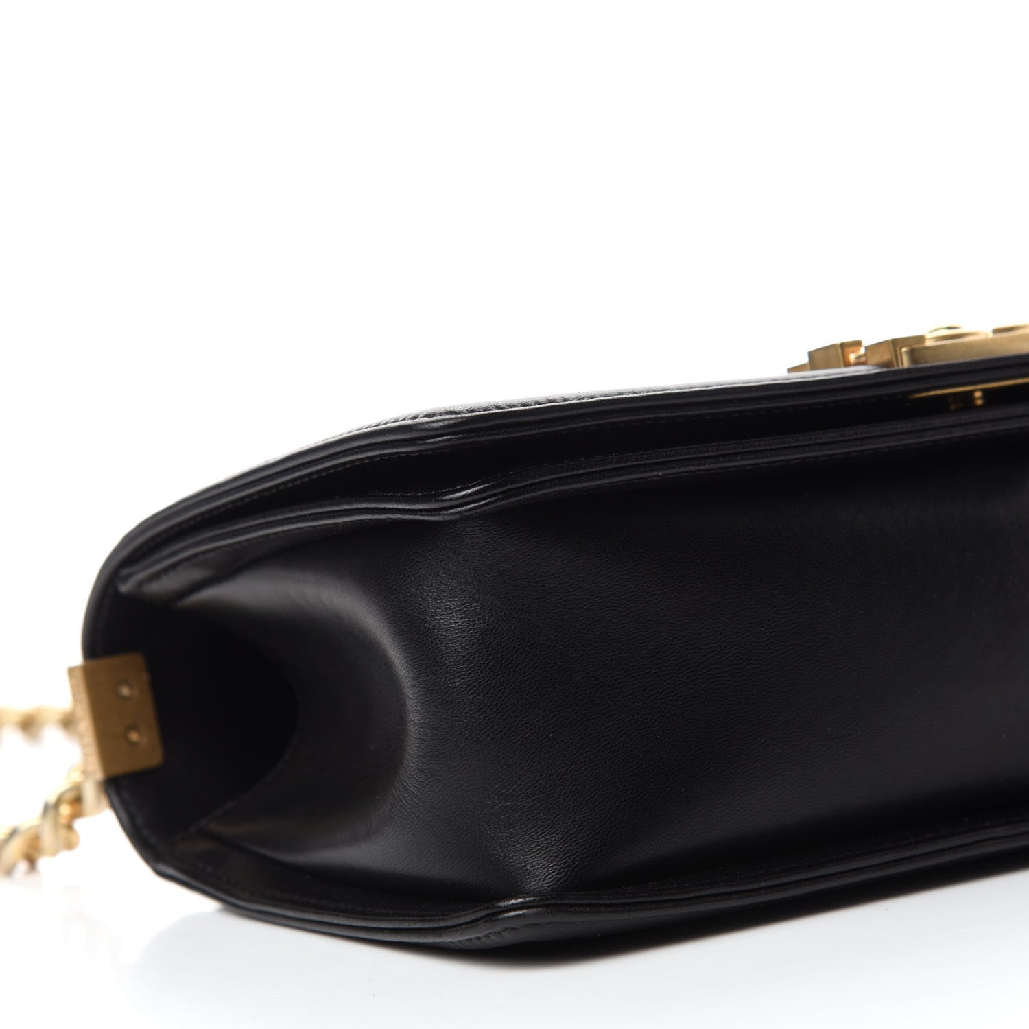 Chanel Lambskin Quilted Medium Boy Flap Black 6 of 11