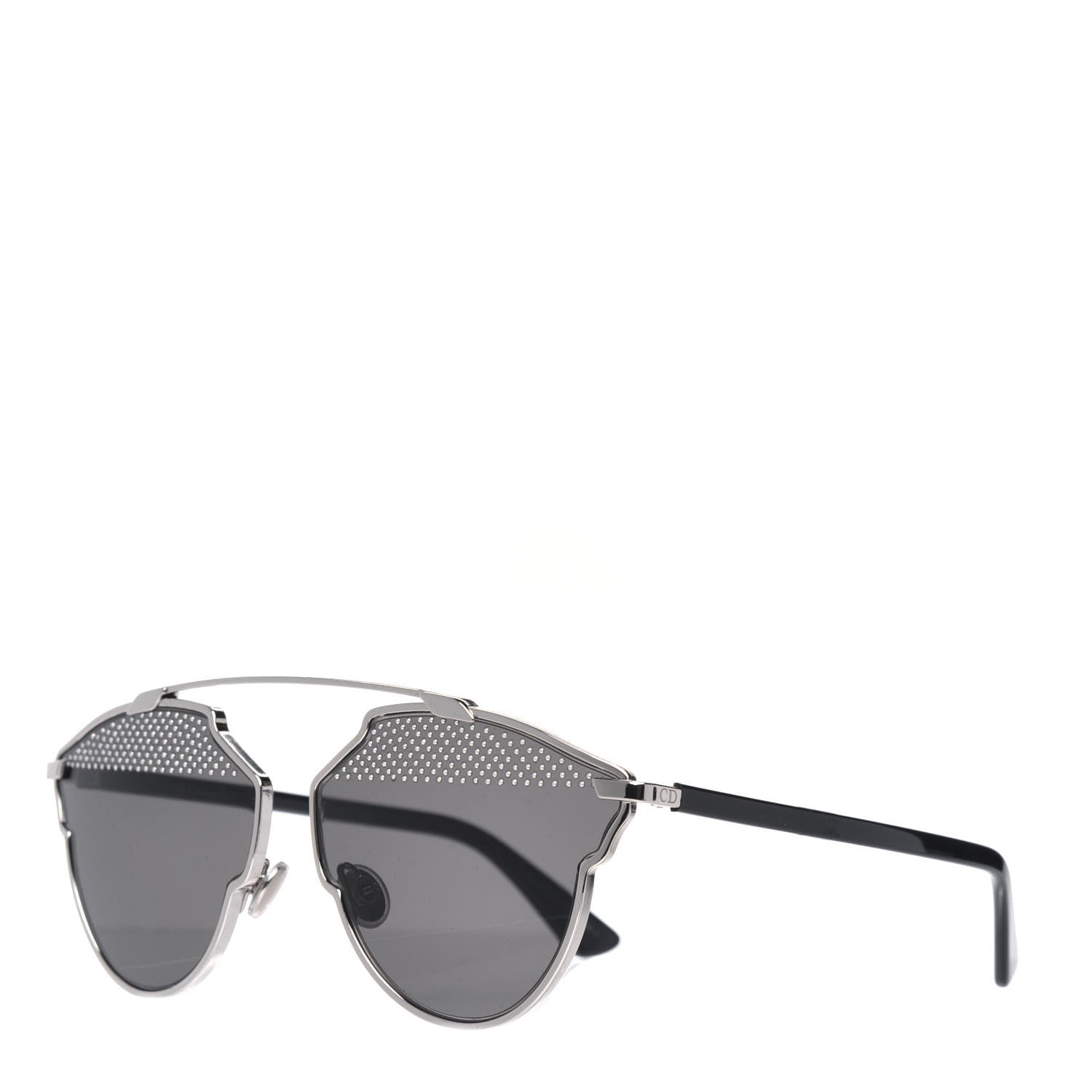 Christian Dior Metal Studded So Real Sunglasses Black 1 of 4