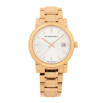 Burberry Stainless Steel 34mm The City Quartz Watch BU9104 1 of 3