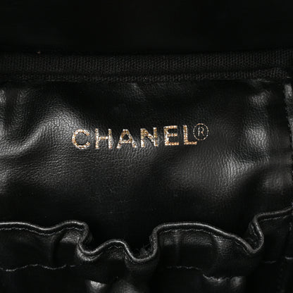 Chanel Caviar Vanity Cosmetic Case Black 6 of 10