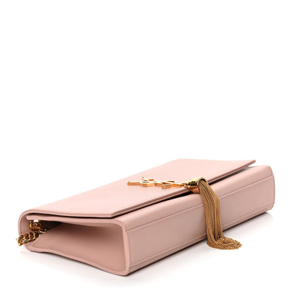 Saint Laurent Smooth Calfskin Medium Classic Monogram Kate Tassel Satchel Pink 3 of 4