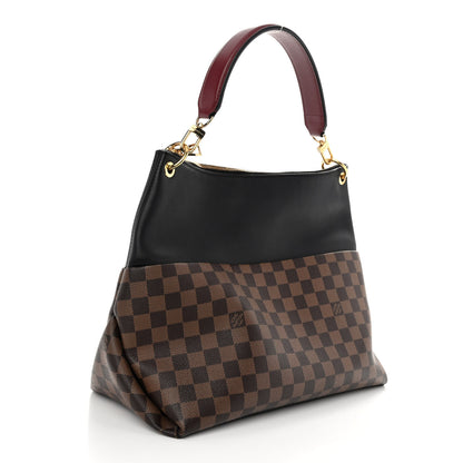 Louis Vuitton Damier Ebene Calfskin Maida Black 3 of 9