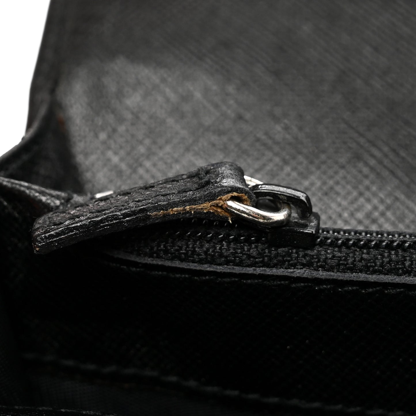 Saffiano Metal Continental Flap Wallet Black