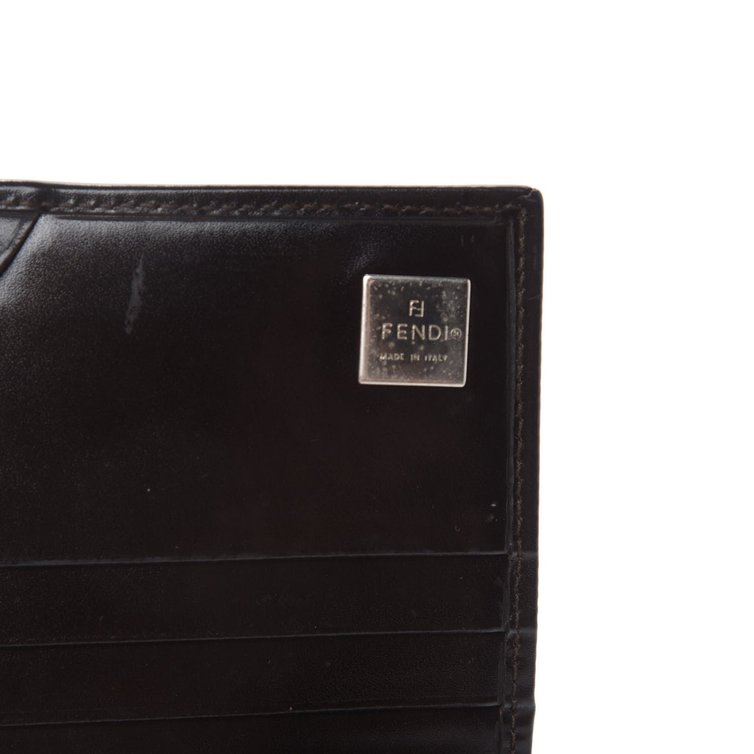 Fendi Zucca Continental Wallet Tobacco 6 of 7
