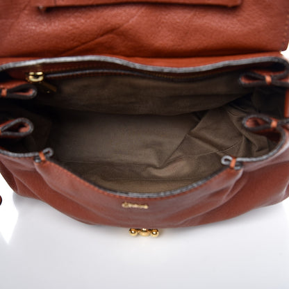 Chloe Calfskin Medium Elsie Satchel Whiskey 5 of 7