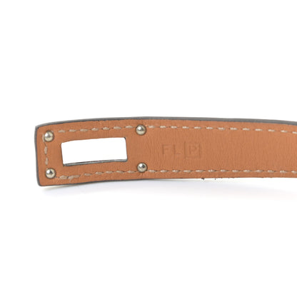 Hermes Swift Kelly Double Tour Bracelet S Bleu Lin 7 of 7