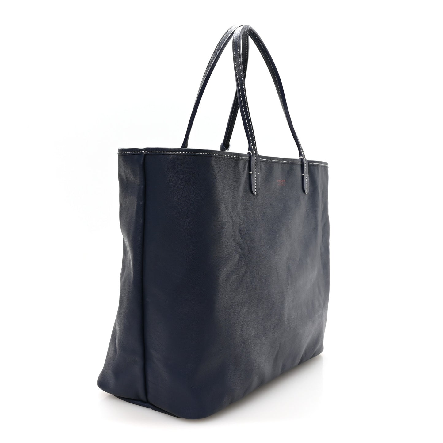 Goyardine Reversible Anjou PM Navy