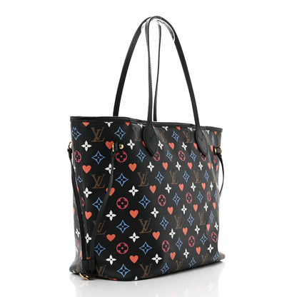 Louis Vuitton Game On Neverfull MM Black 3 of 11