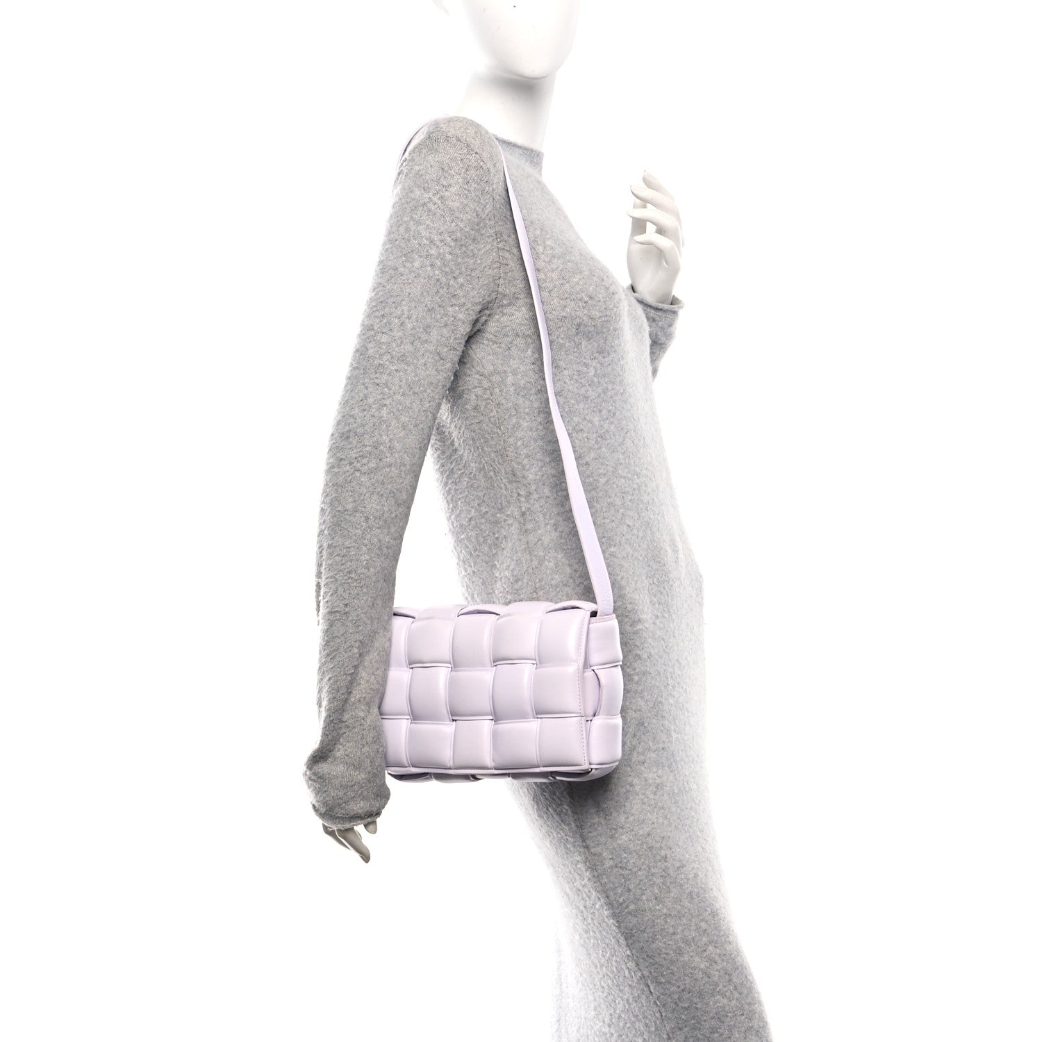 Bottega Veneta Nappa Maxi Intreccio Padded Cassette Crossbody Bag Mirth Washed 2 of 12