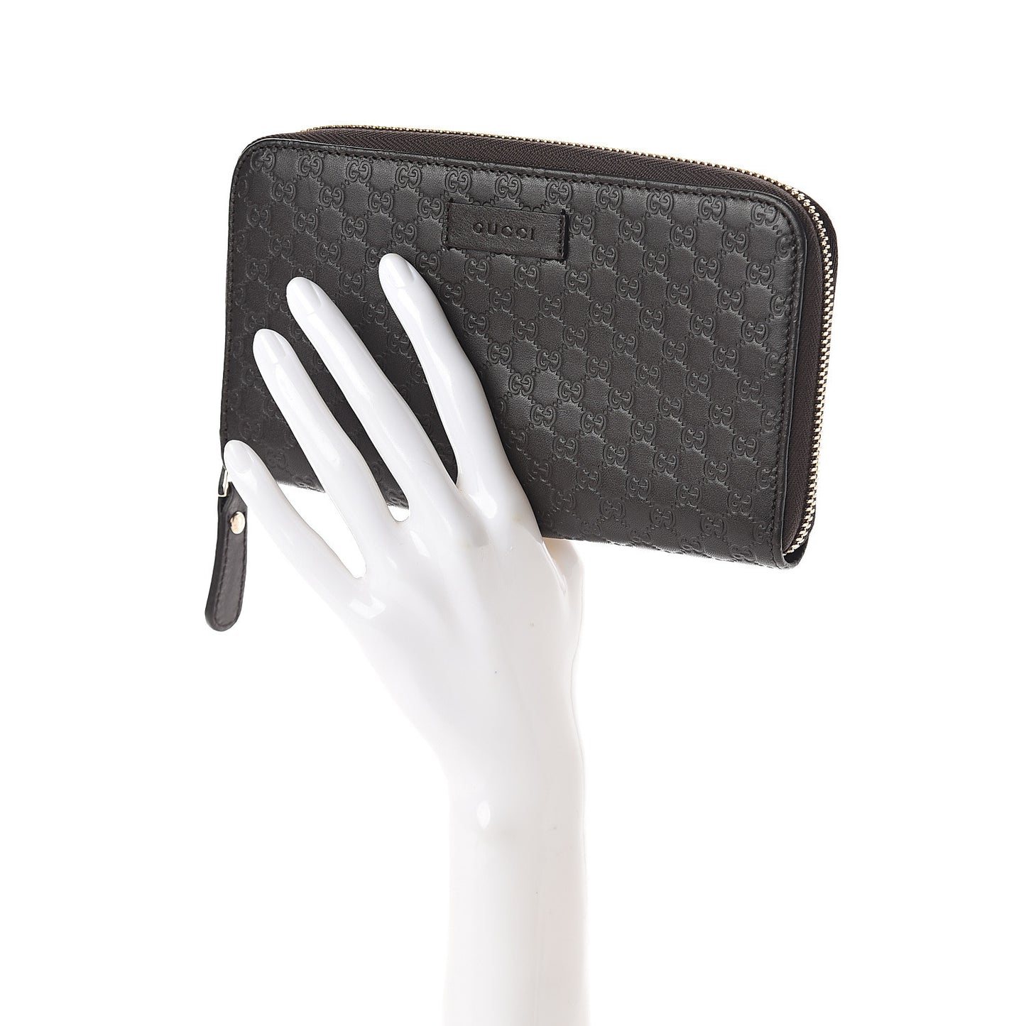 Microguccissima Zip Around Wallet Testa di Moro