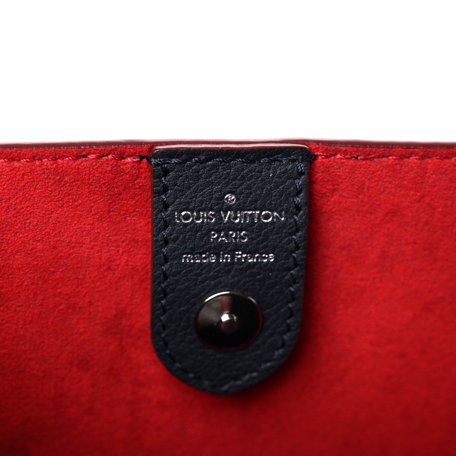 Louis Vuitton Calfskin Lockmeto Marine Rouge 6 of 16
