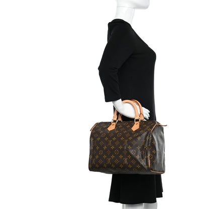 Louis Vuitton LOUIS VUITTON Monogram Speedy 30 2 of 10