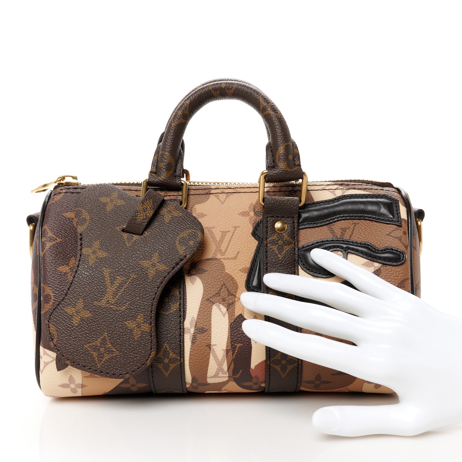 Louis Vuitton Monogram Portrait Keepall Bandouliere 25 Brown 11 of 11