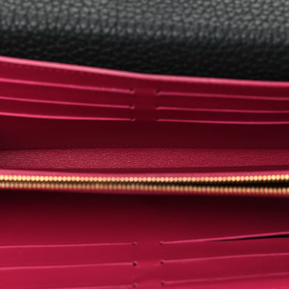 Louis Vuitton Taurillon Capucines Wallet Black 5 of 7