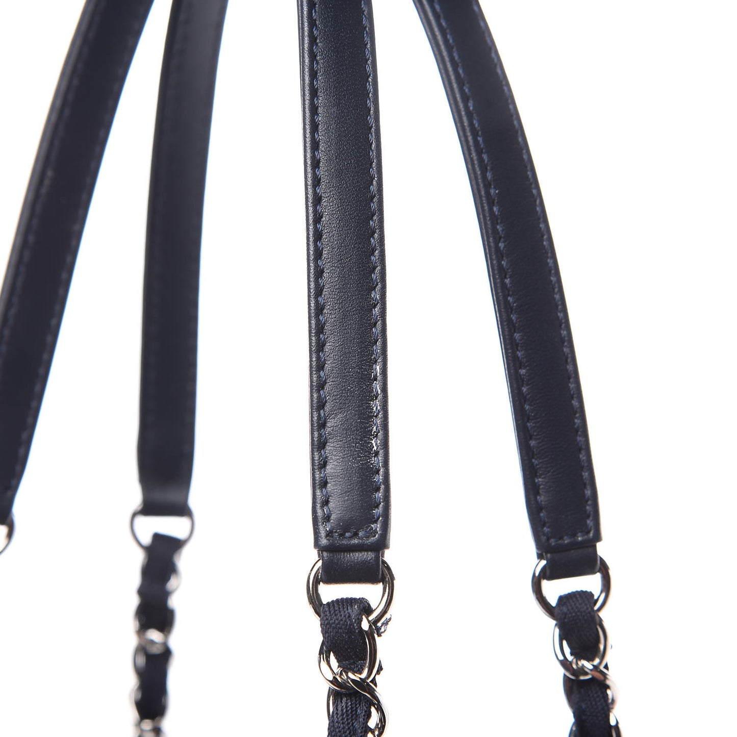Denim Small Deauville Tote Dark Blue